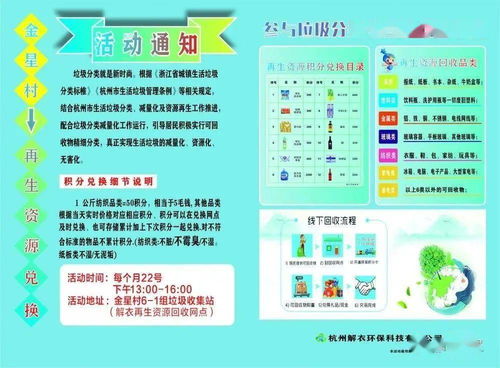 变废为礼 金星村开启再生资源兑换活动